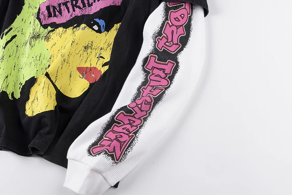 Lost intricacy long sleeve T-shirt