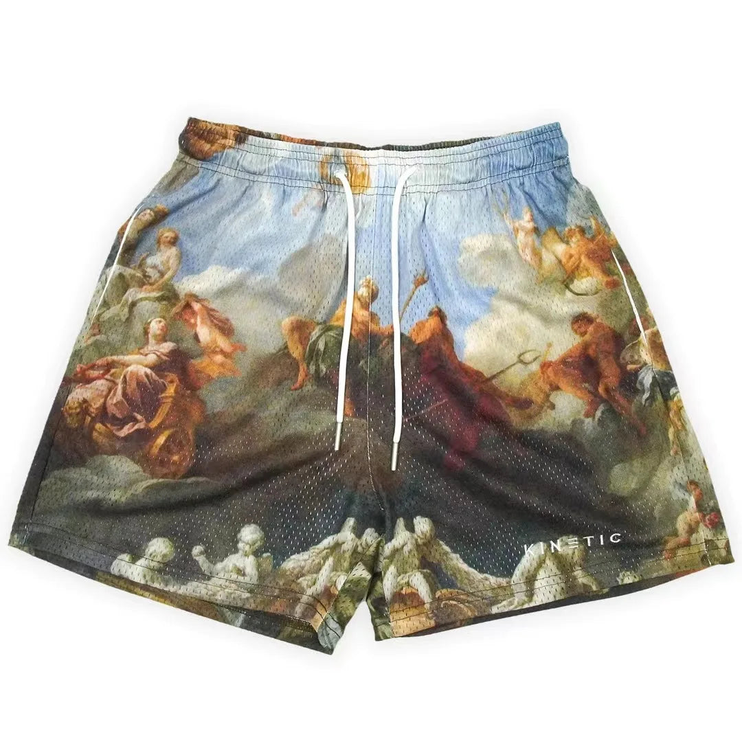 Mesh shorts unisex