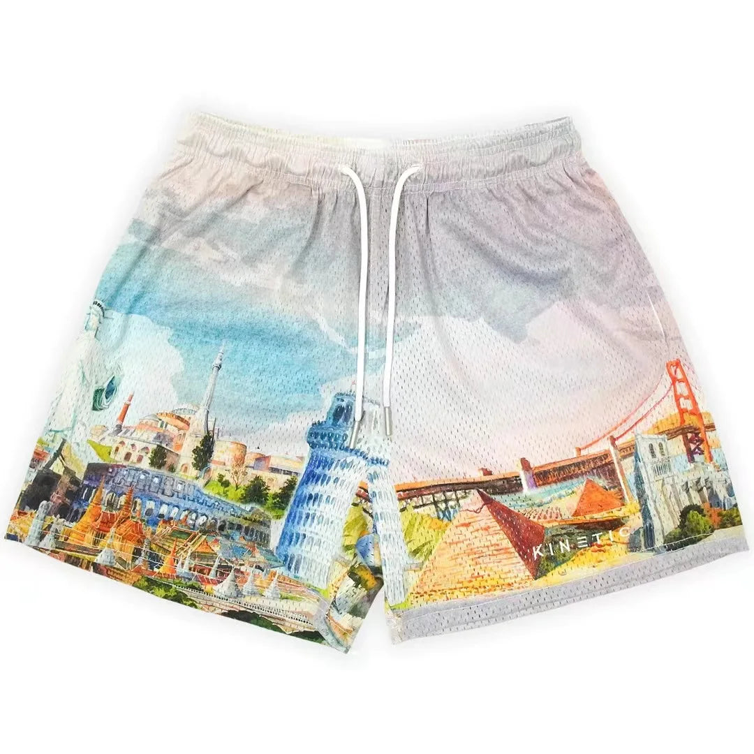 Mesh shorts unisex