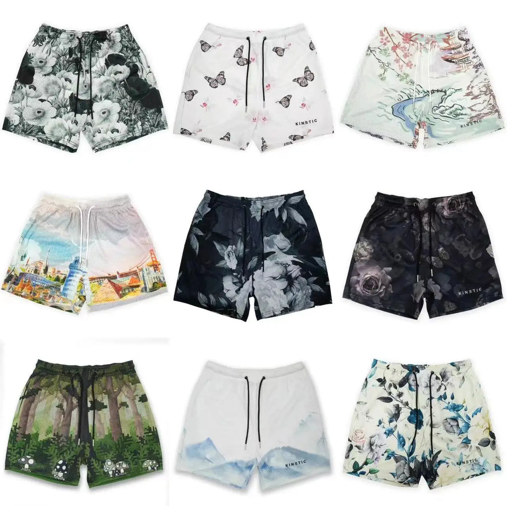 Mesh shorts unisex