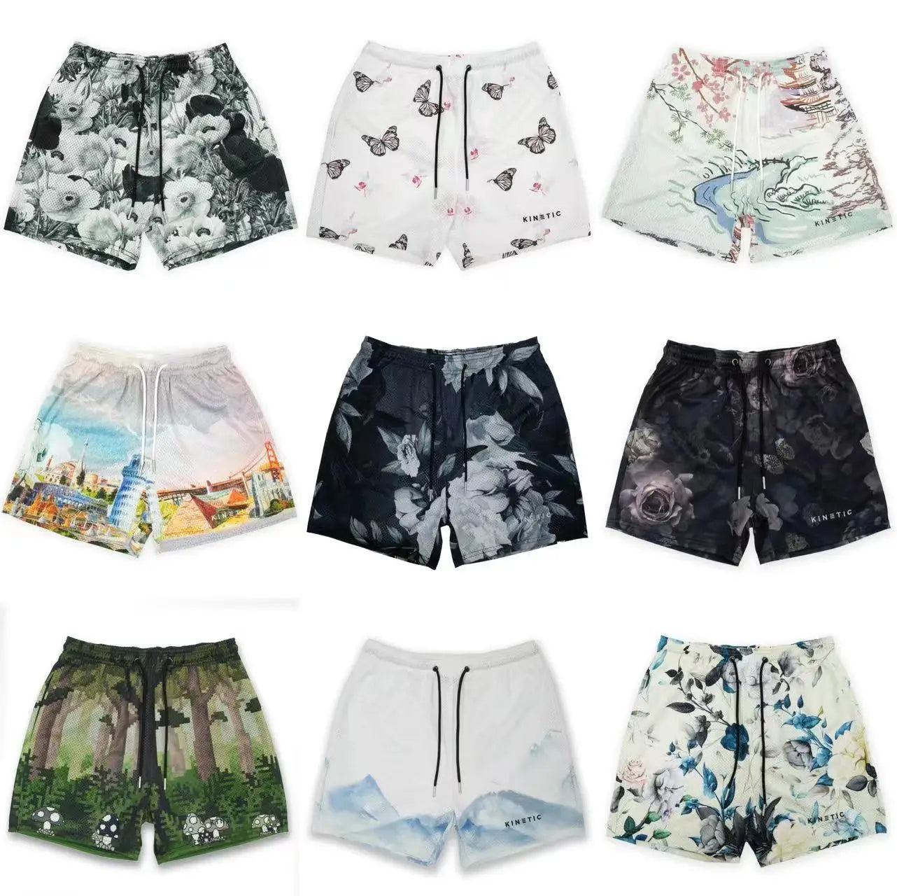 Mesh shorts unisex