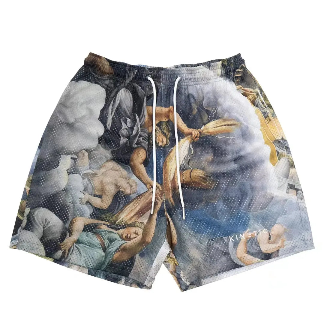 Mesh shorts unisex